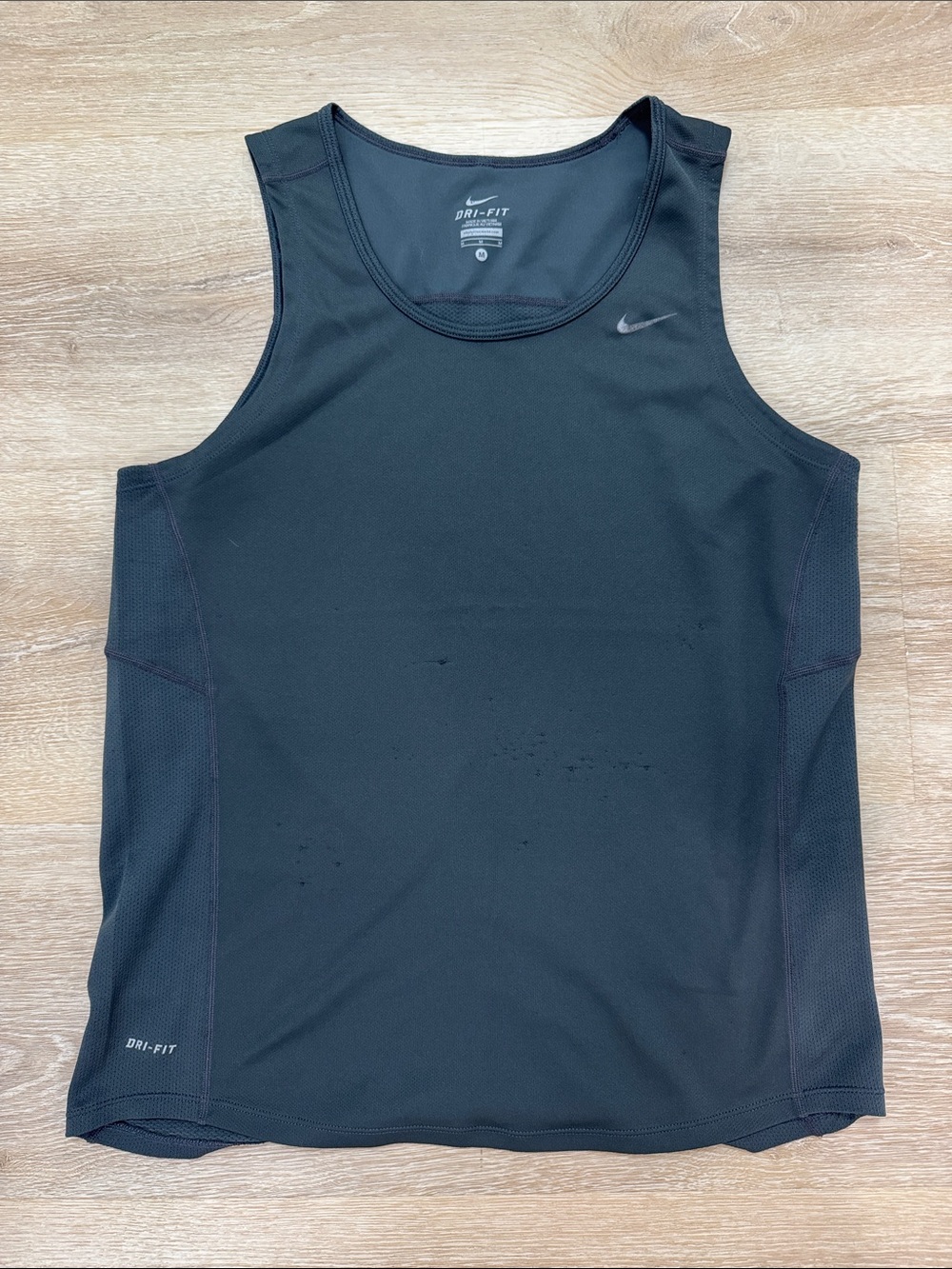 Nike Black Dri-FIT Running Tank Top